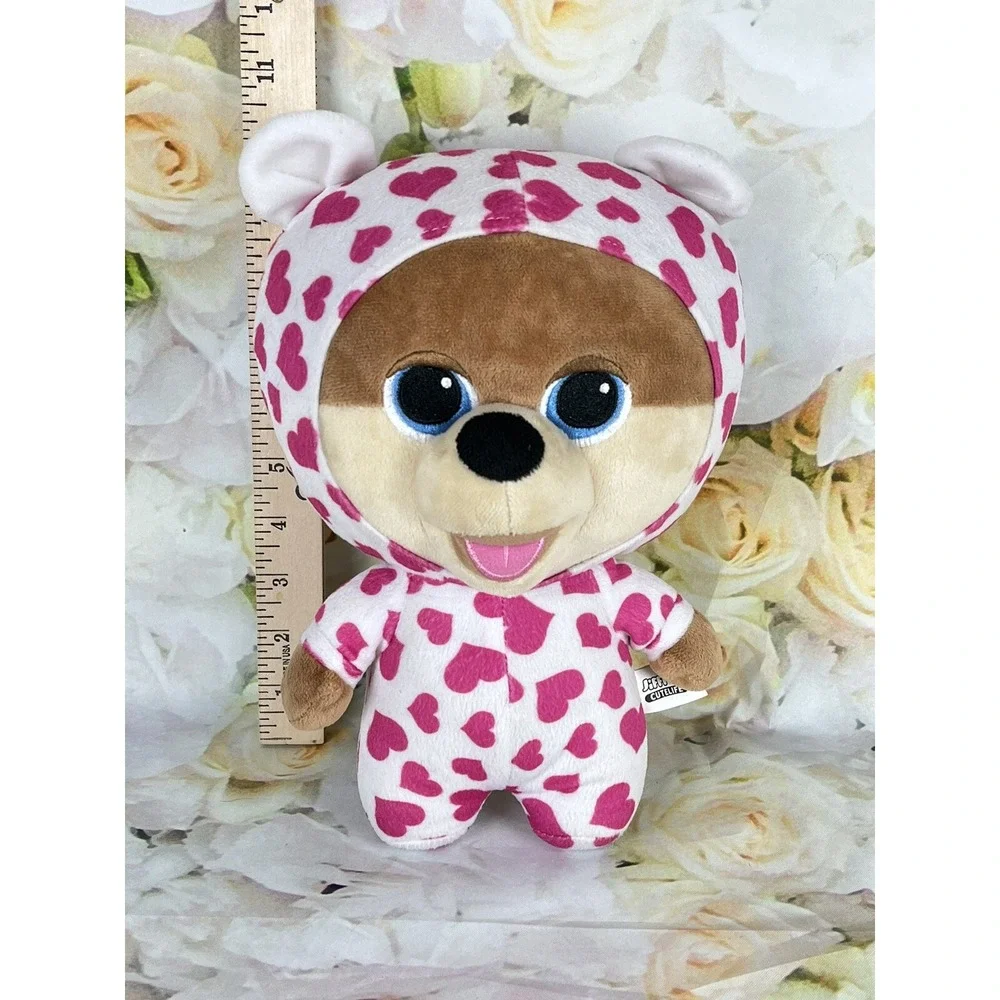 Pomeranian Dog Stuffed Animal Plush Jiffpom Cutelife Pajama Party PJ's Toy